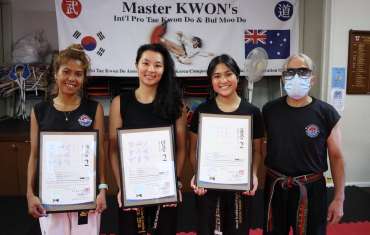 Kukkiwon 2nd Dan Recipients