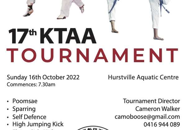 17TH KTAA TOURNAMENT – ENTRY FORMS DEADLINE