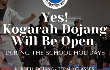 Kogarah Dojang – Autumn School Holidays