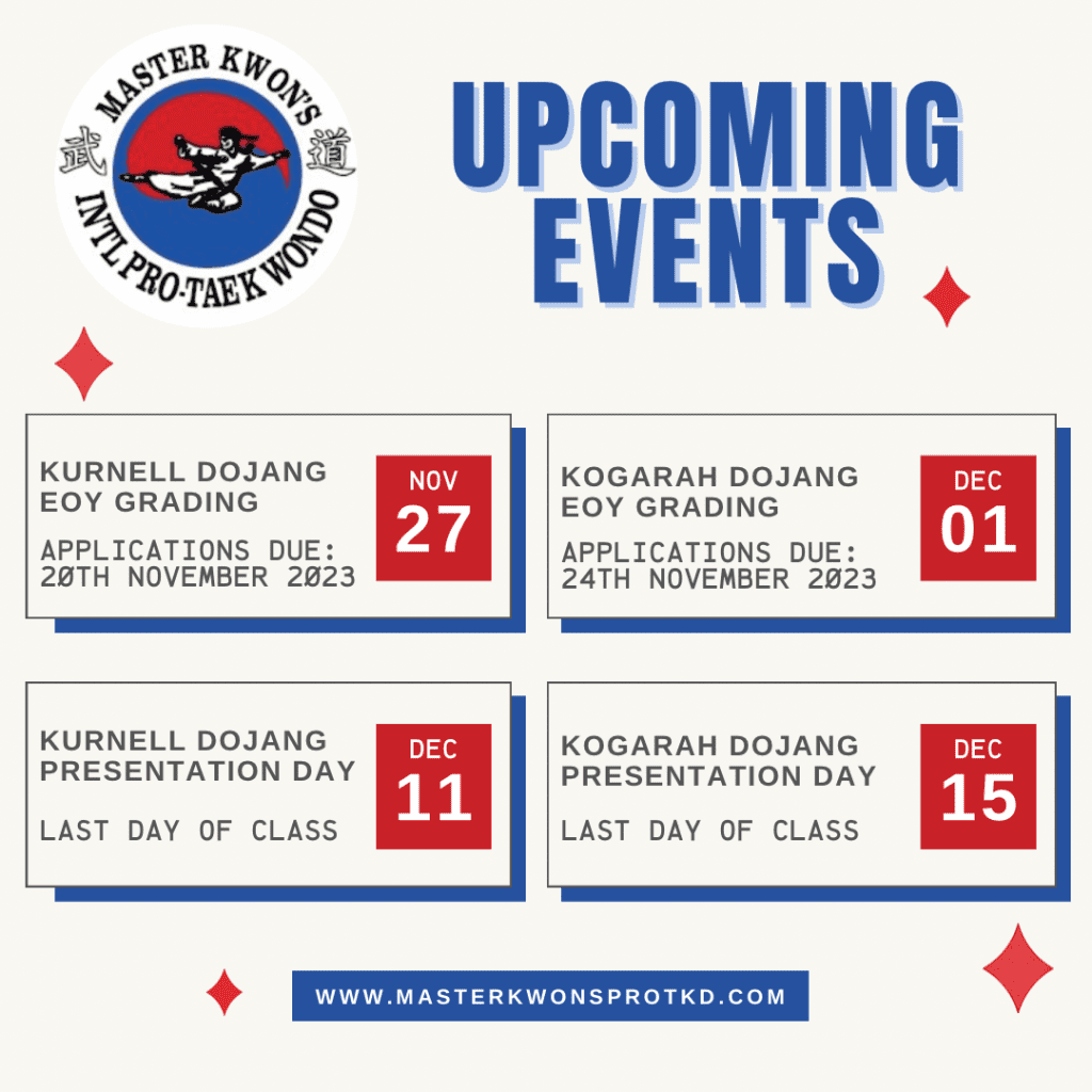 2023 EOY Events - Save the Dates!
