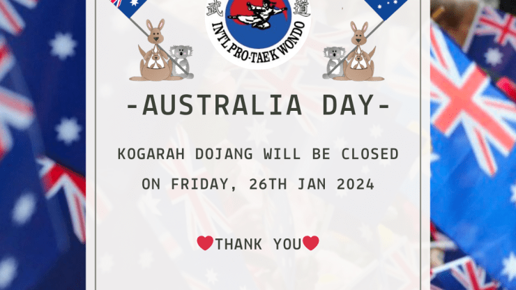Australia Day 2024 – No Classes