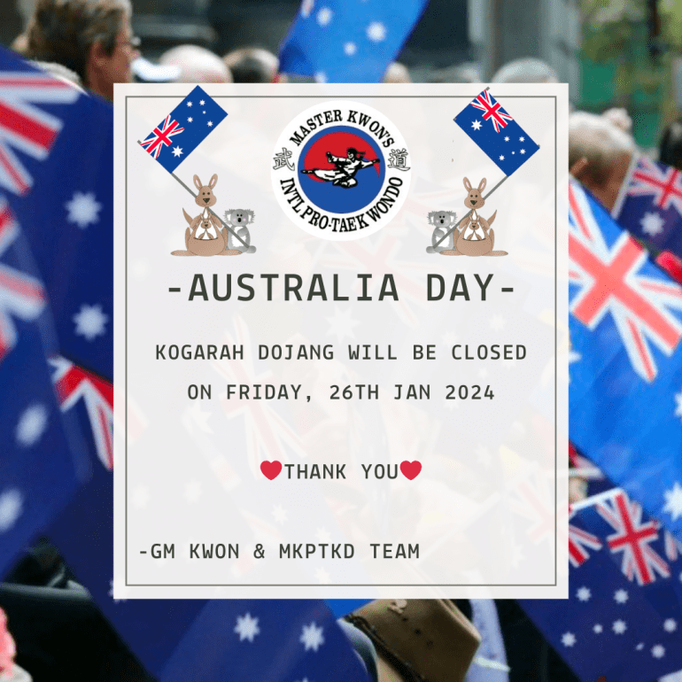 Australia Day 2024 – No Classes