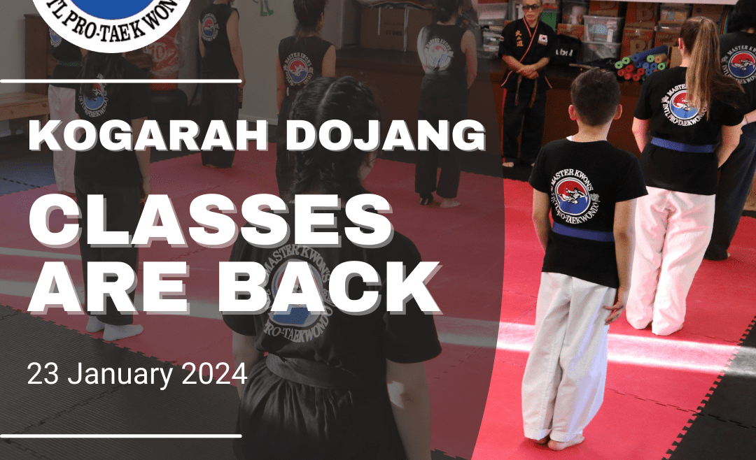 Kogarah – 2024 Classes Are Back!