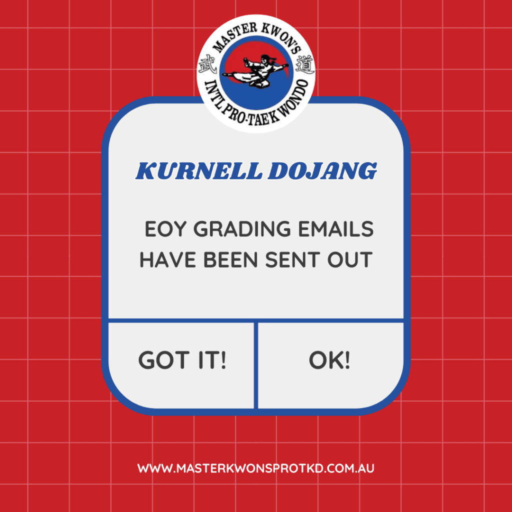 Kurnell - 2024 EOY Grading Emails Have Been Sent Out!