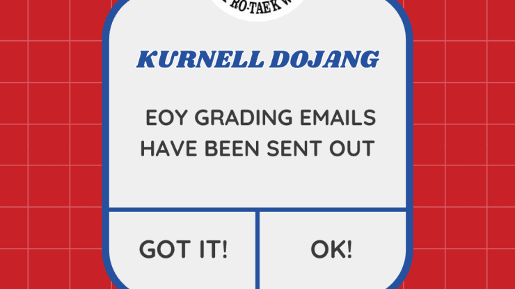 Kurnell – 2024 EOY Grading Emails Have Been Sent Out!