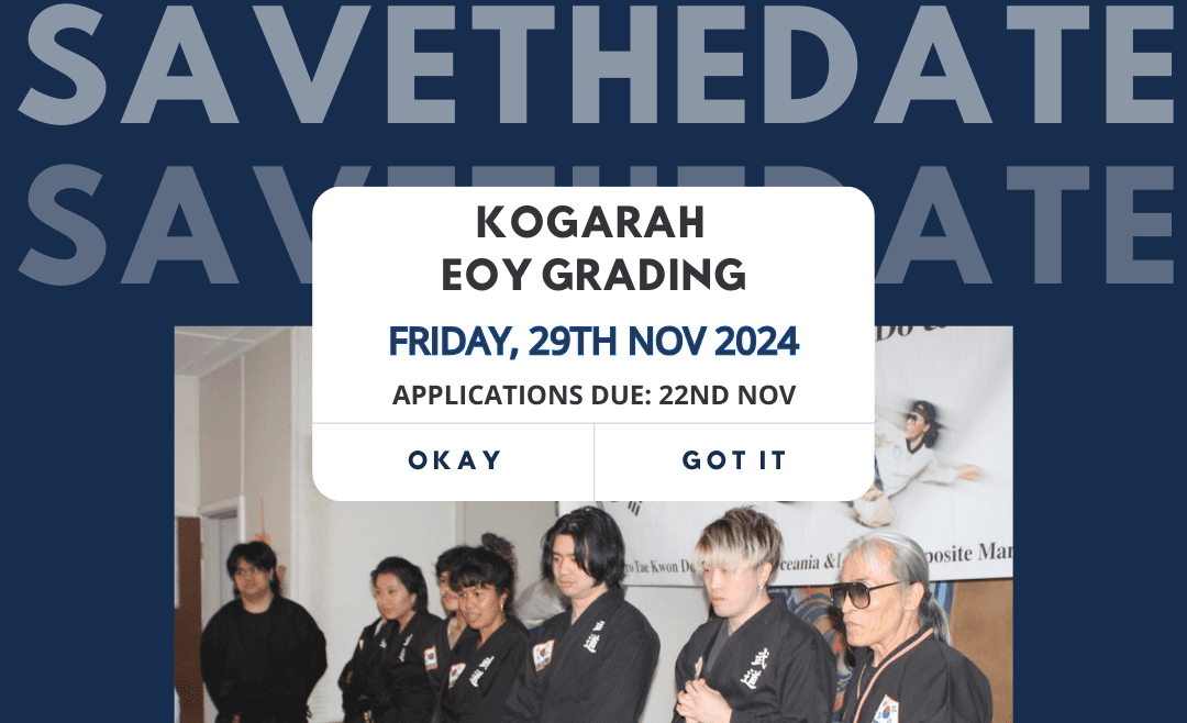 Kogarah 2024 EOY Grading – Save The Date