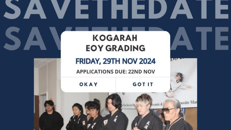 Kogarah 2024 EOY Grading – Save The Date